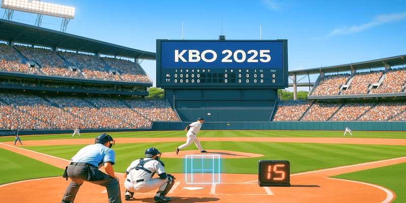How the KBO’s 2025 Rule Changes (ABS & Pitch Clock) Affect Betting Strategies